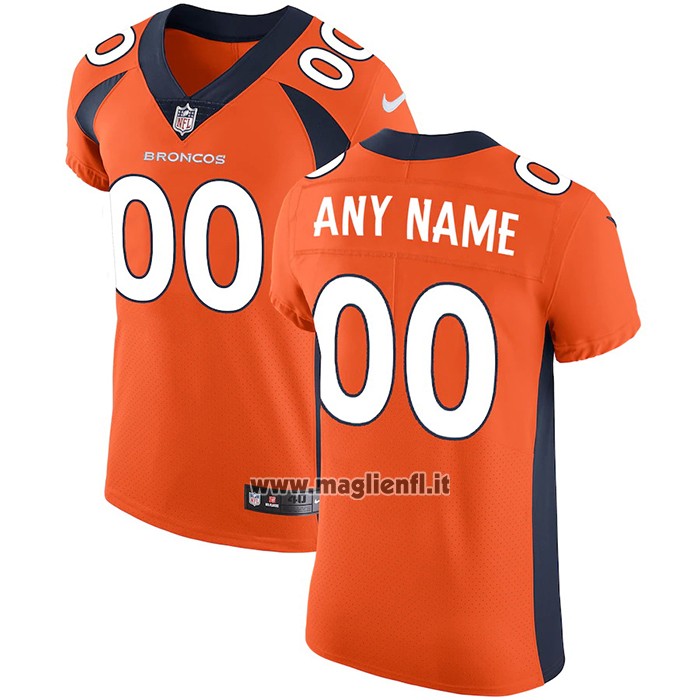 Maglia NFL Elite Denver Broncos Personalizzate Vapor Untouchable Arancione